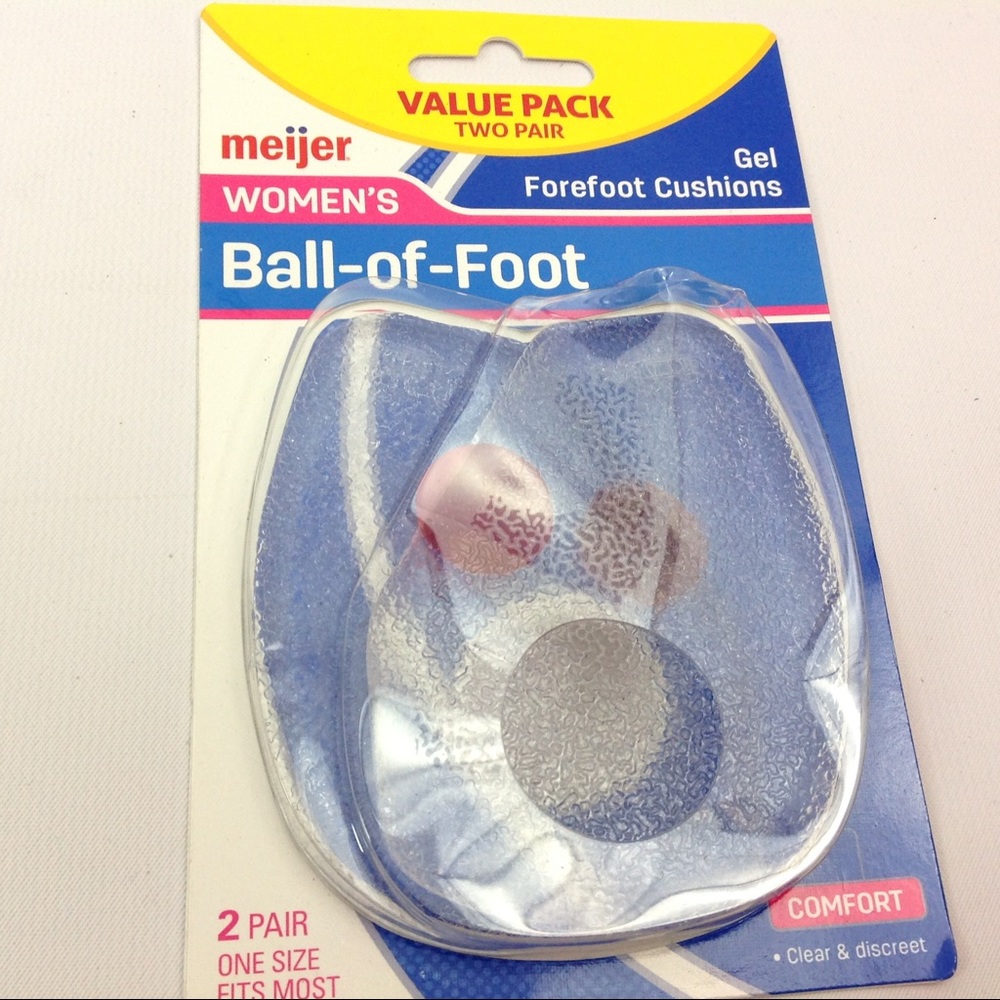 Meijer Women's Ball of Foot Gel Forefoot Cushions